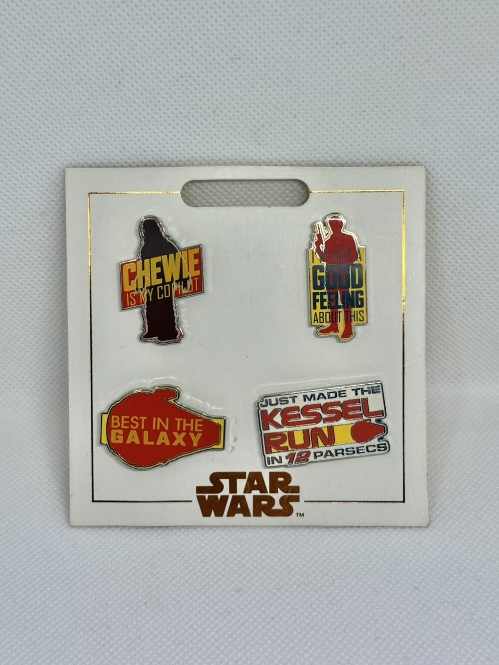 Disney Pins 4-piece Star Wars Story Set
